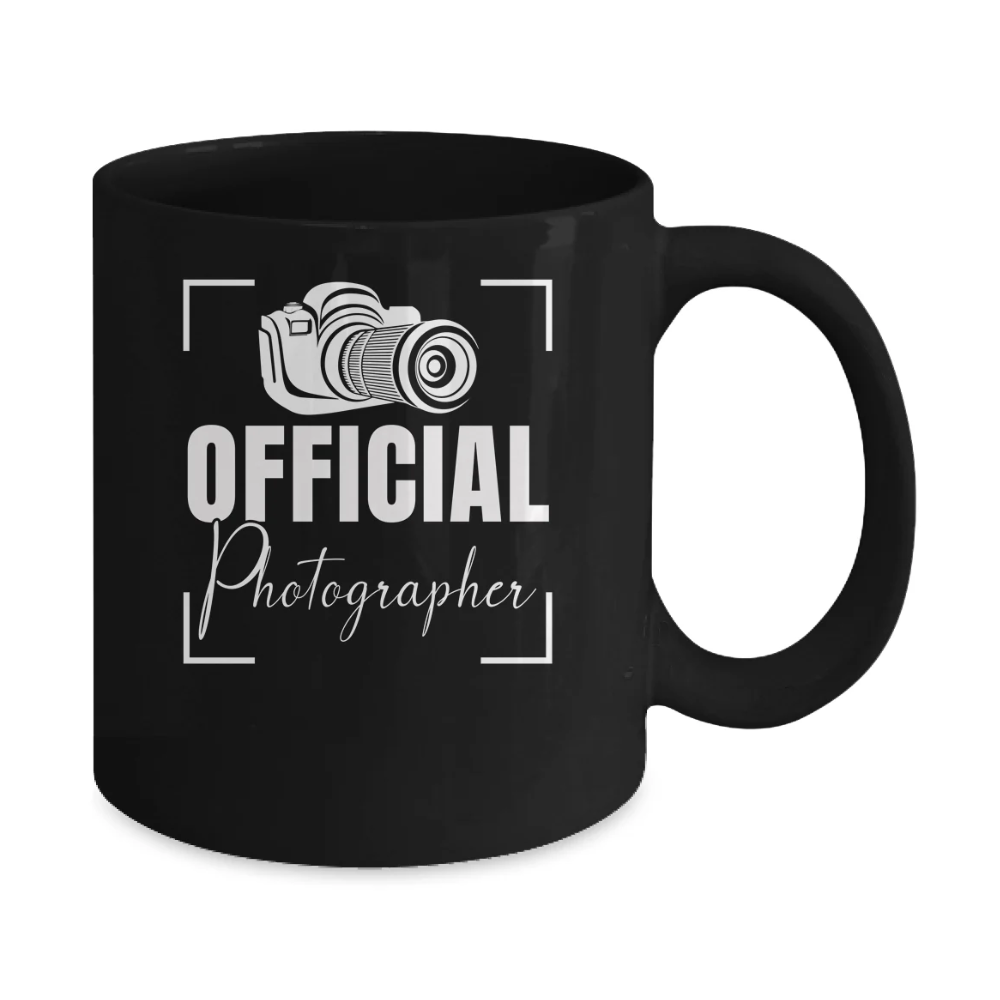 Official Photographer Printed Ceramic Coffee Mug