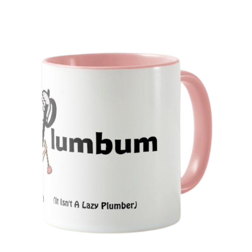 Plumber Character Graphic Printed Coffee Mug