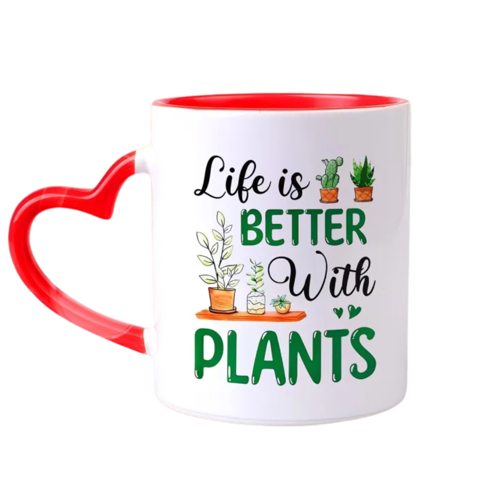 Gardening Plants Quote Ceramic Coffee Mug
