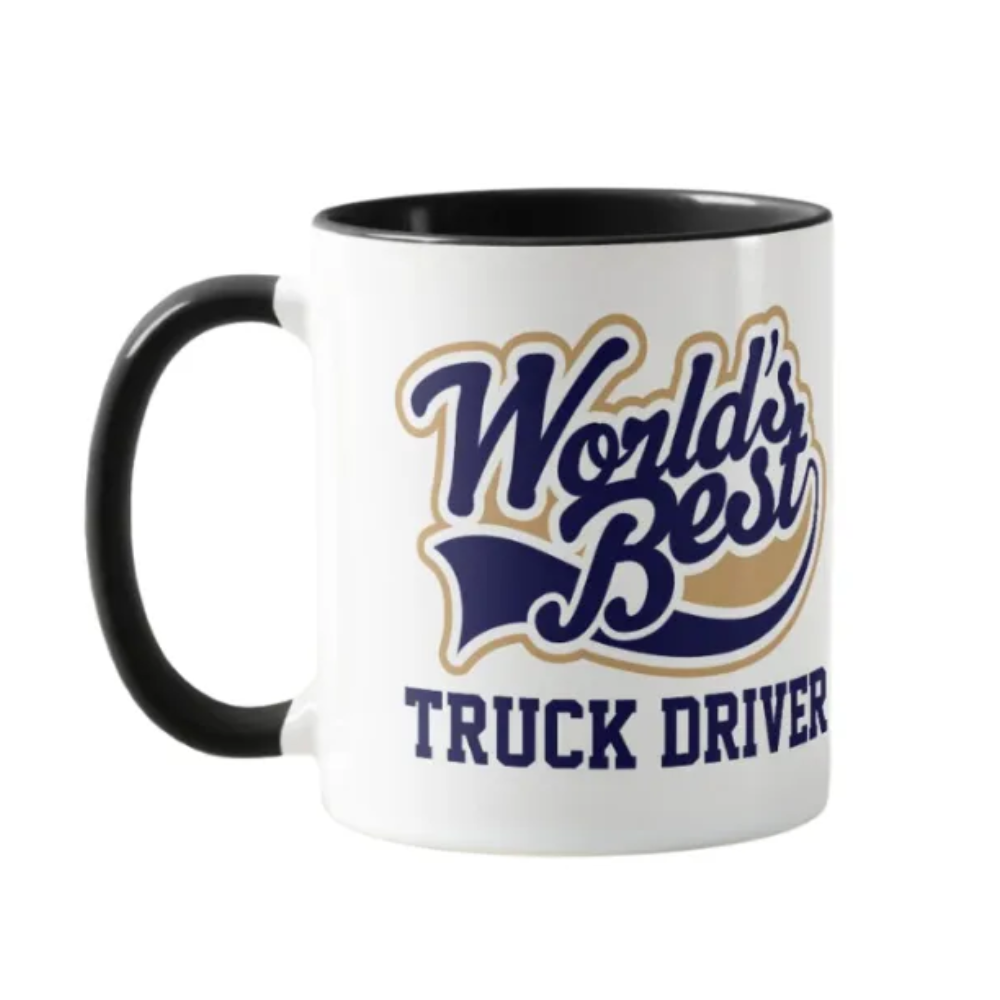 Truck Driver Themed Coffee Mug For Gift 