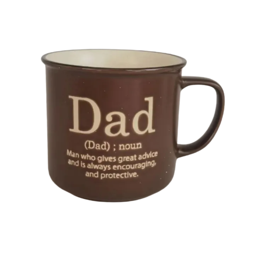 Dad Definition Quote Print 21oz Ceramic Coffee Cup