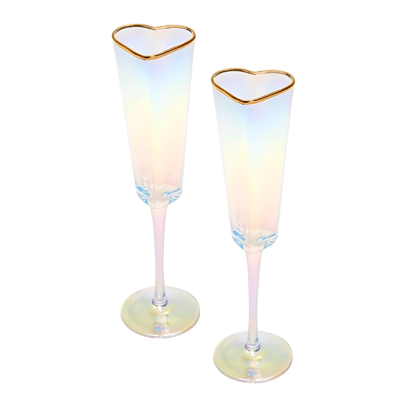Champagne Flute Glass Set-Mineral Mug