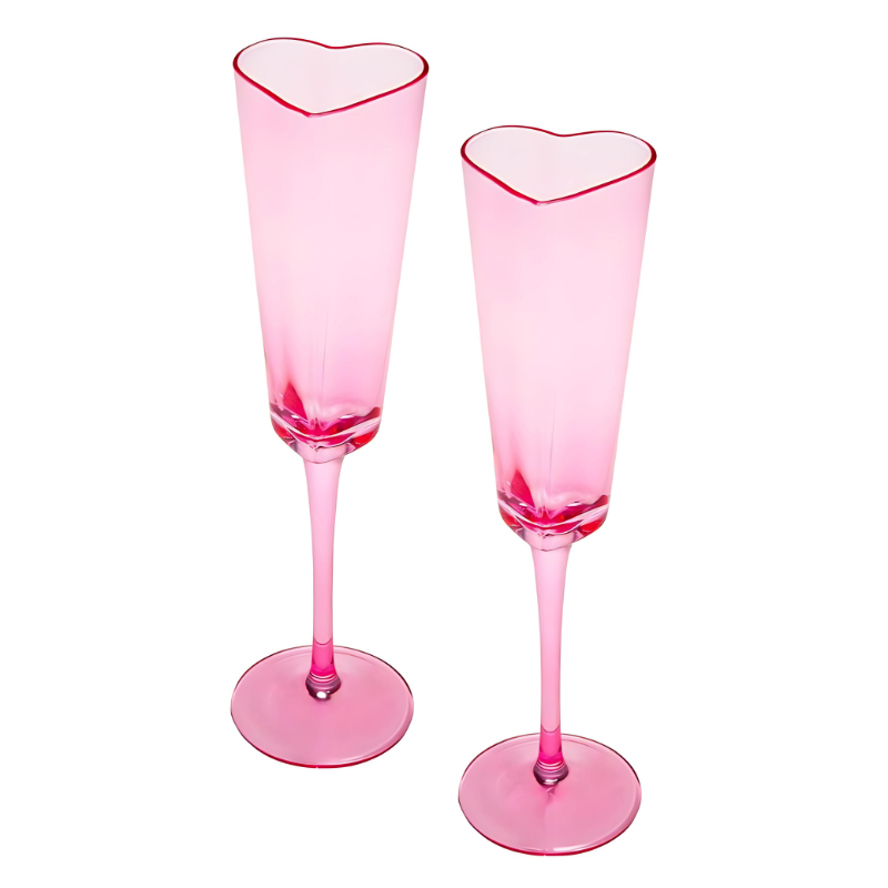 Champagne Flute Glass Set-Mineral Mug
