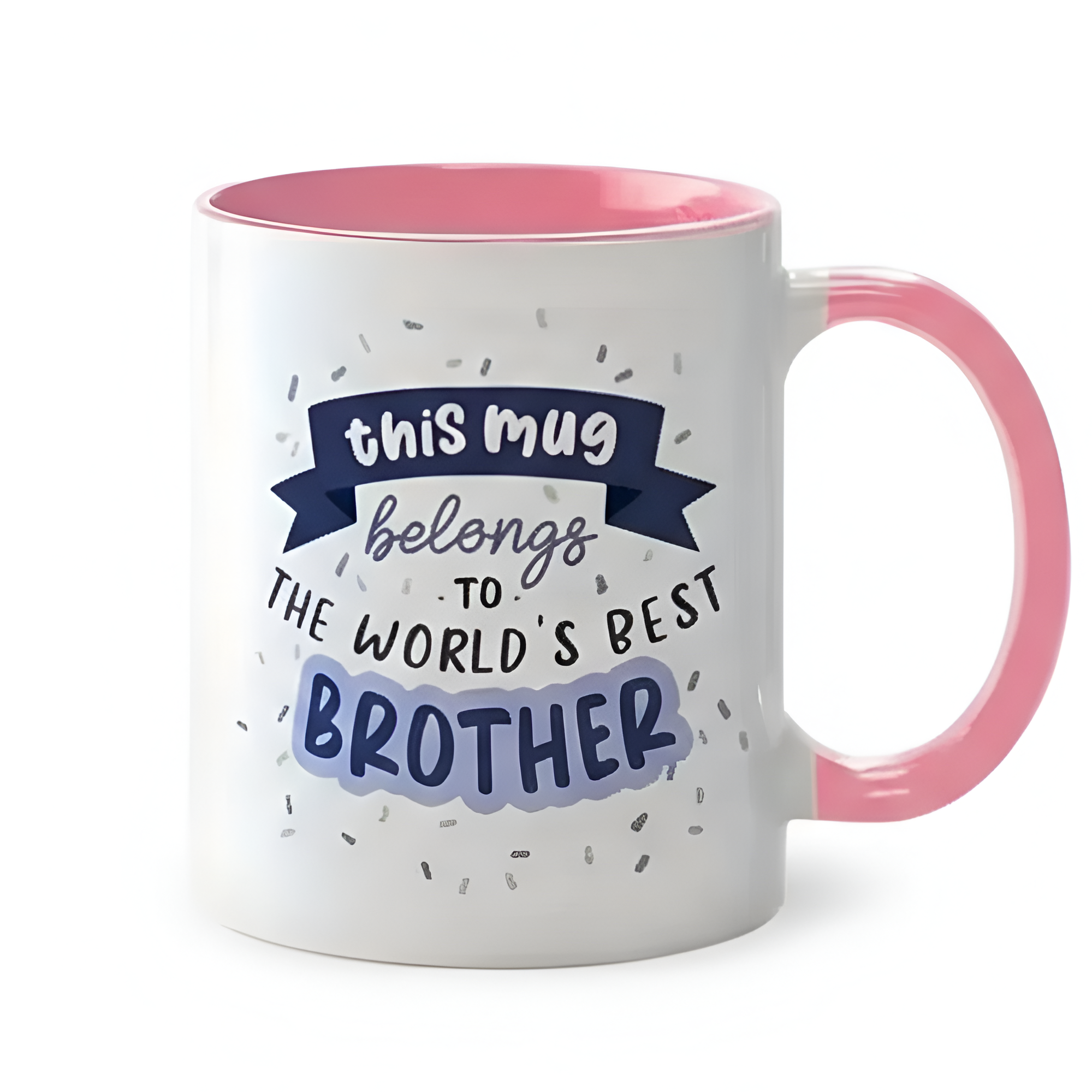 Brother Gift Message Print 11oz Ceramic Coffee Mug