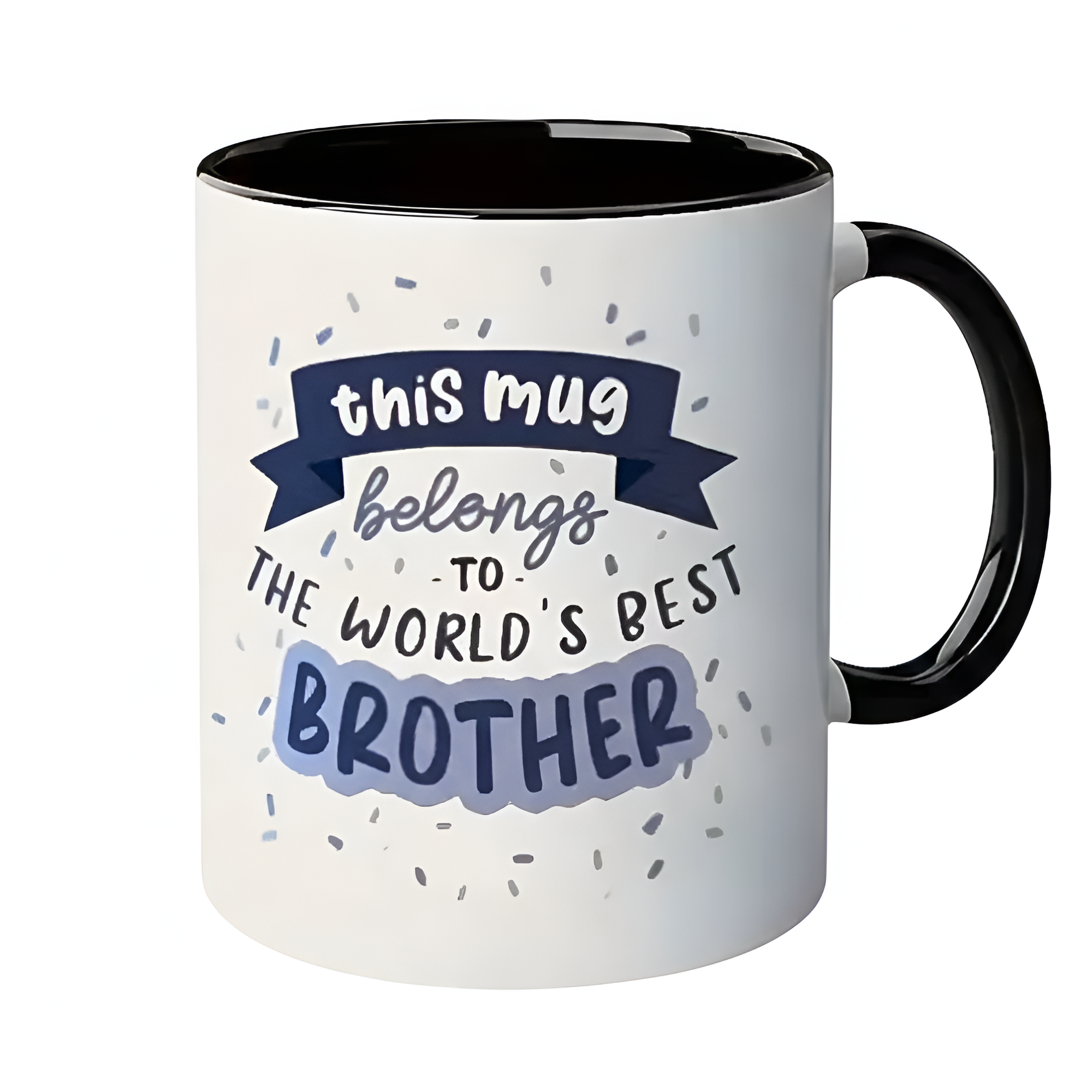 Brother Gift Message Print 11oz Ceramic Coffee Mug