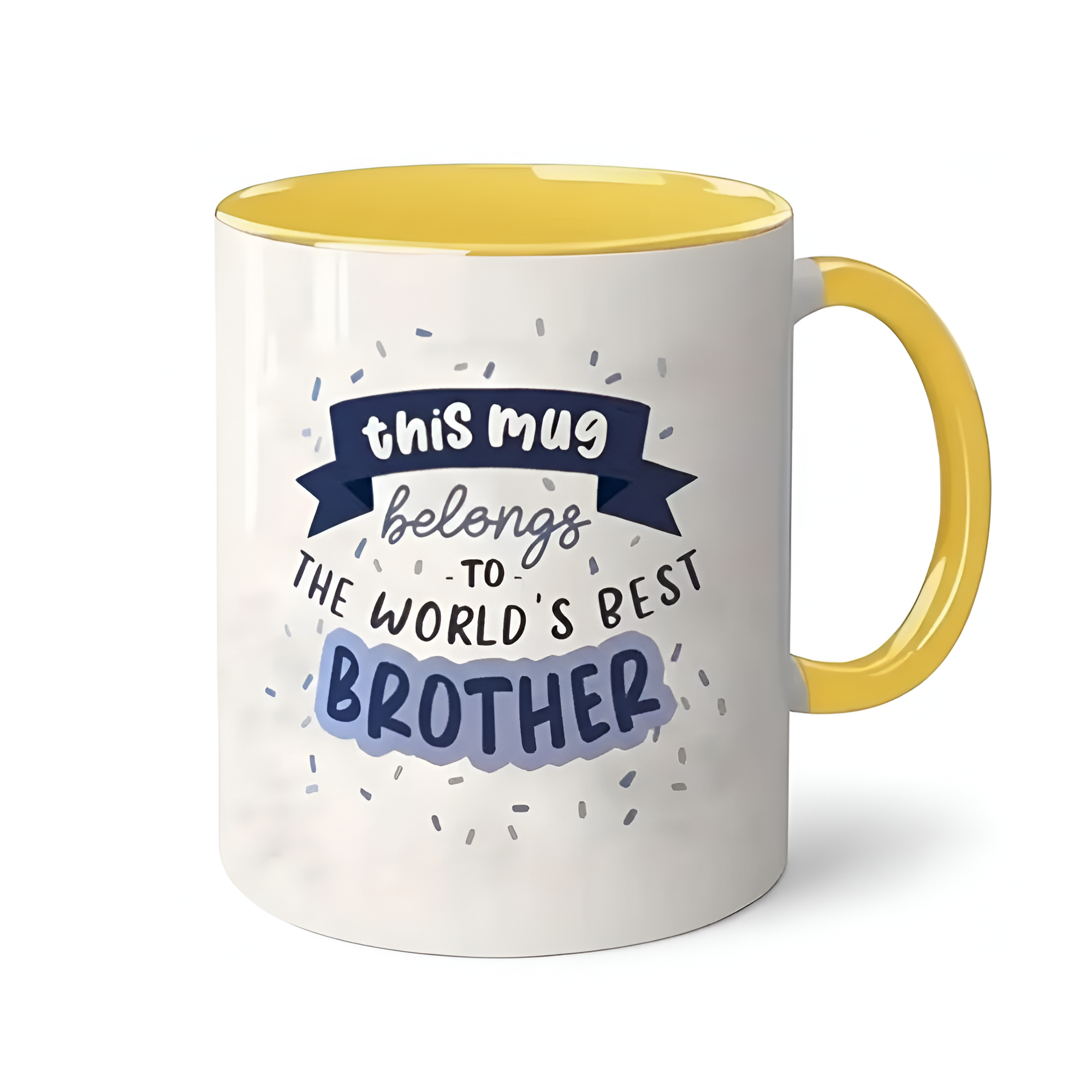 Brother Gift Message Print 11oz Ceramic Coffee Mug