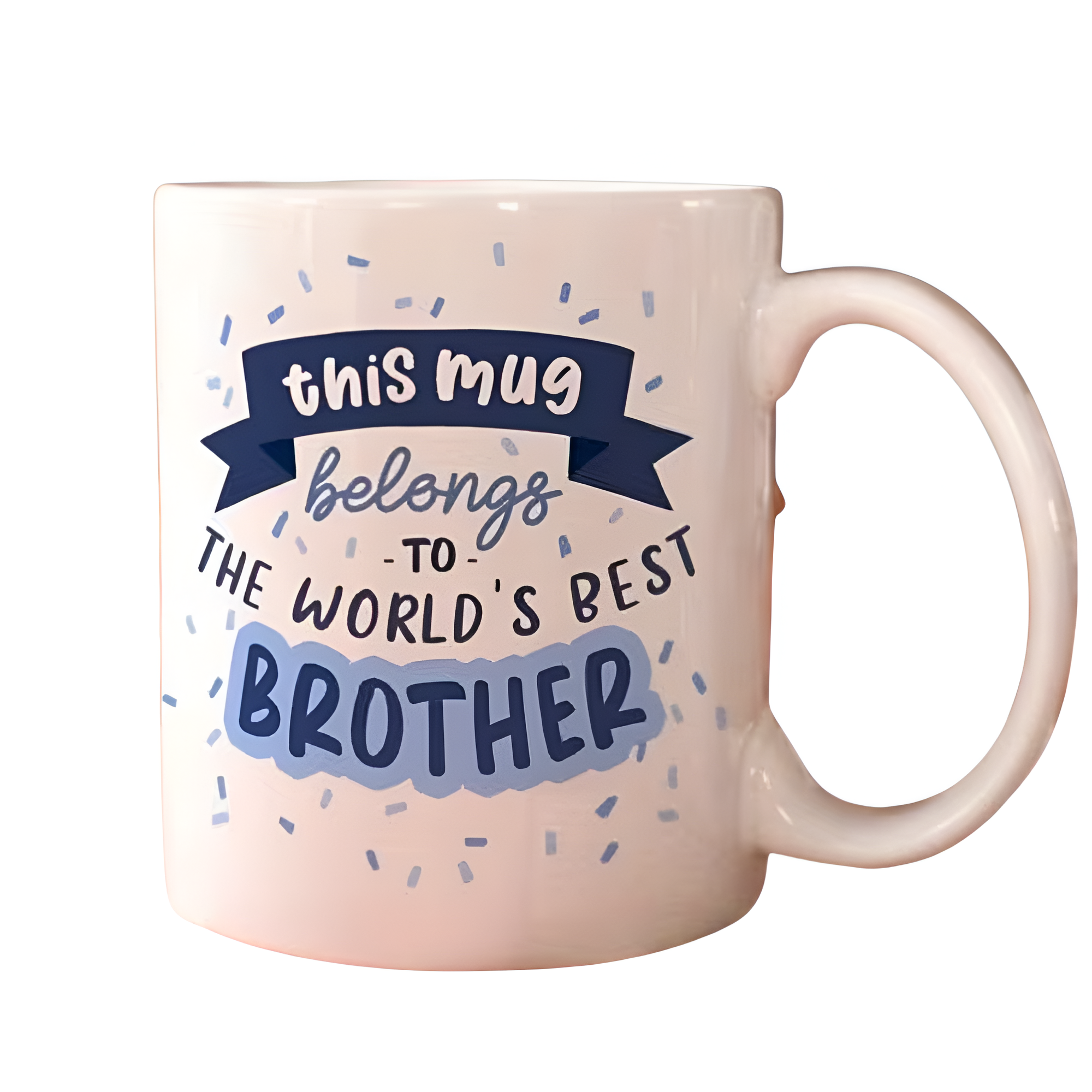 Brother Gift Message Print 11oz Ceramic Coffee Mug