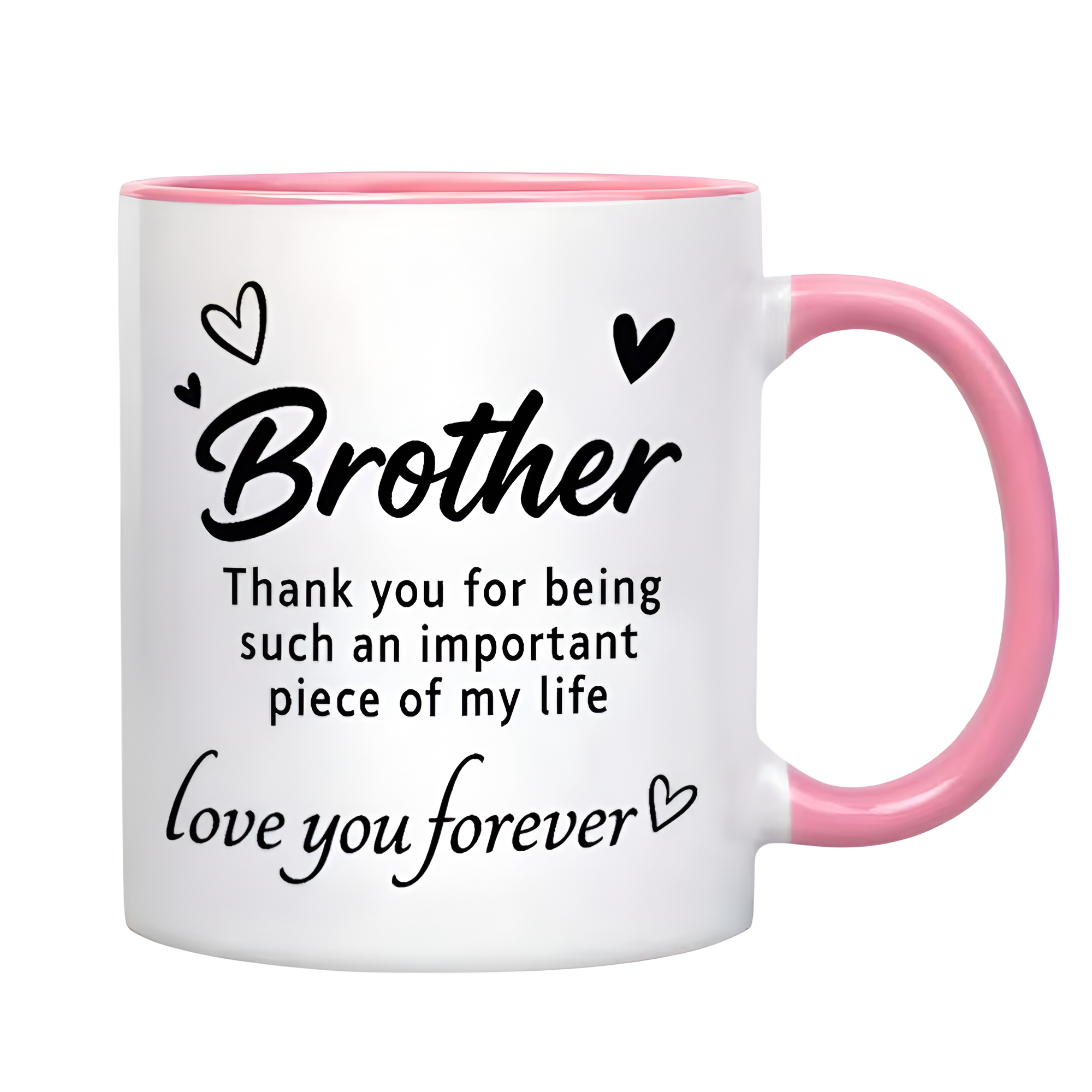 Brother Appreciation Message Print 11oz Ceramic Coffee Mug