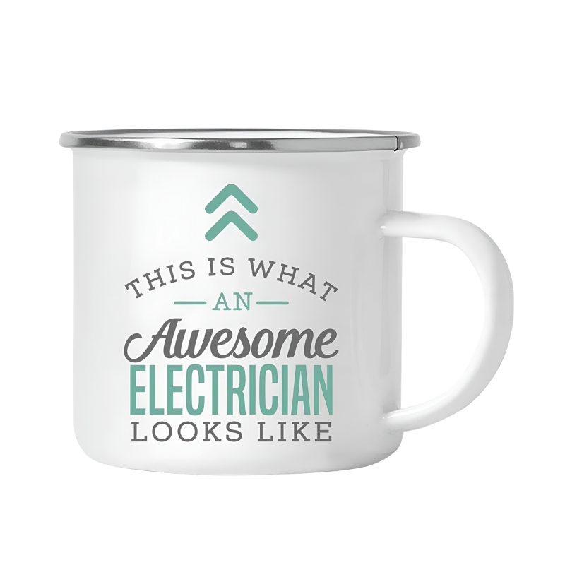 11oz Campfire Mug Awesome Electrician