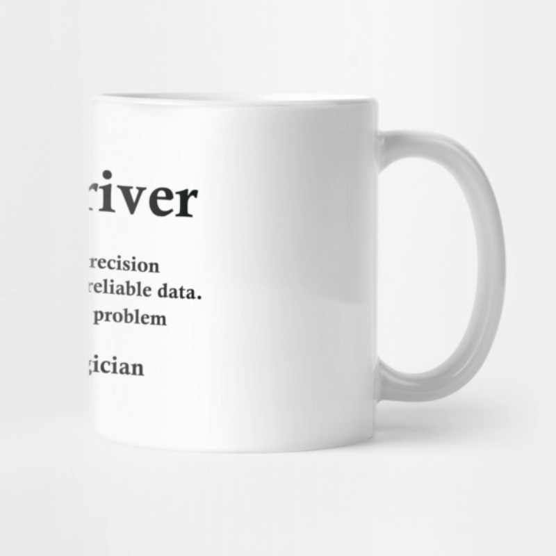 Truck Driver Definition Funny Trucker Profession Mug