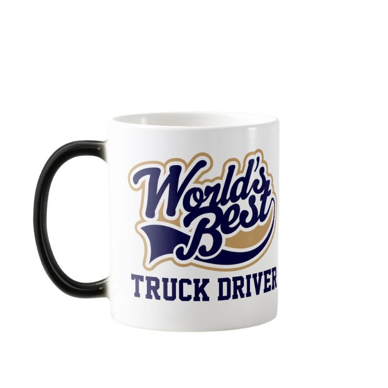 Truck Driver Worlds Best Gift for Him Coffee Mug