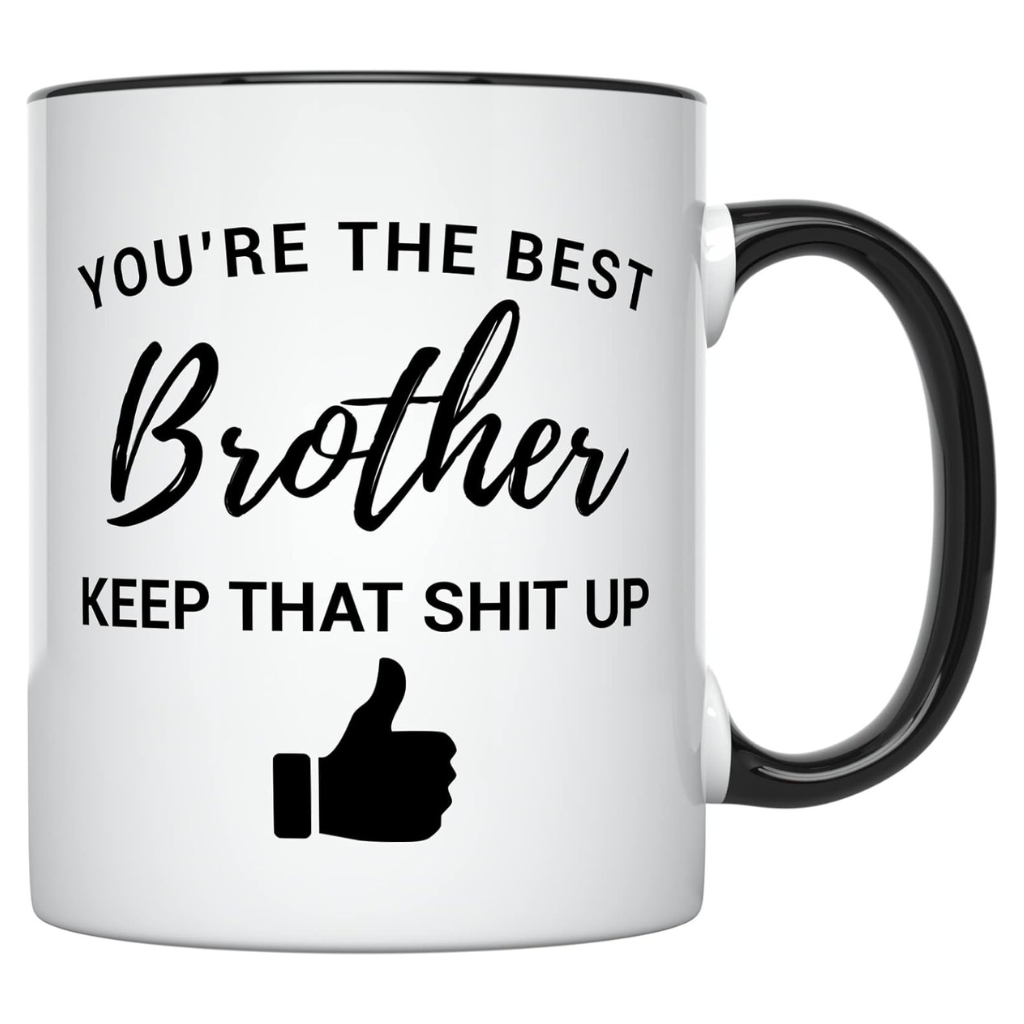 The Best Brother Printed Coffee Mug