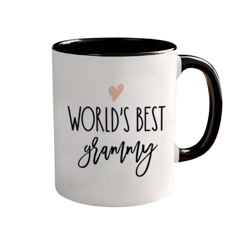 World's Best Grammy Themed Coffee Mug