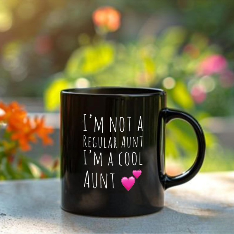 Funny Cool Aunt Quote Print 11oz Ceramic Coffee Mug