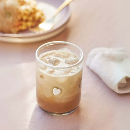 Handcrafted Clear Glass Tumblers-Mineral Mug