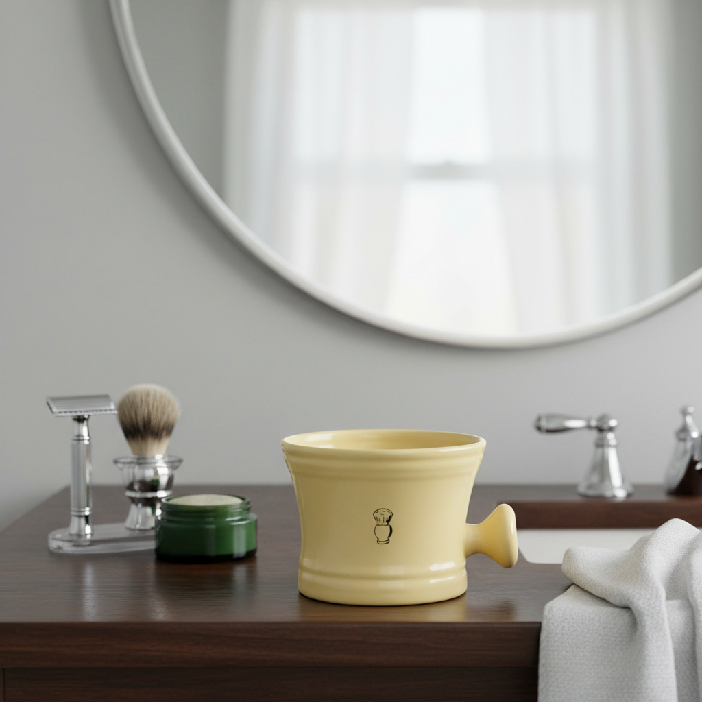 Apothecary Shaving Mug Soap Bowl