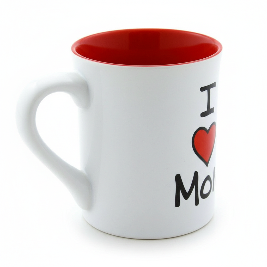 Printed Mom Quote Ceramic Coffee Mug For Home And Office