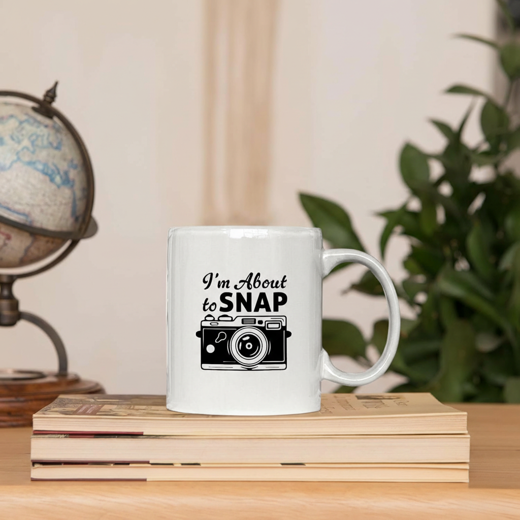 Photography Humor I'm About To Snap Coffee Mug Photographer Gift