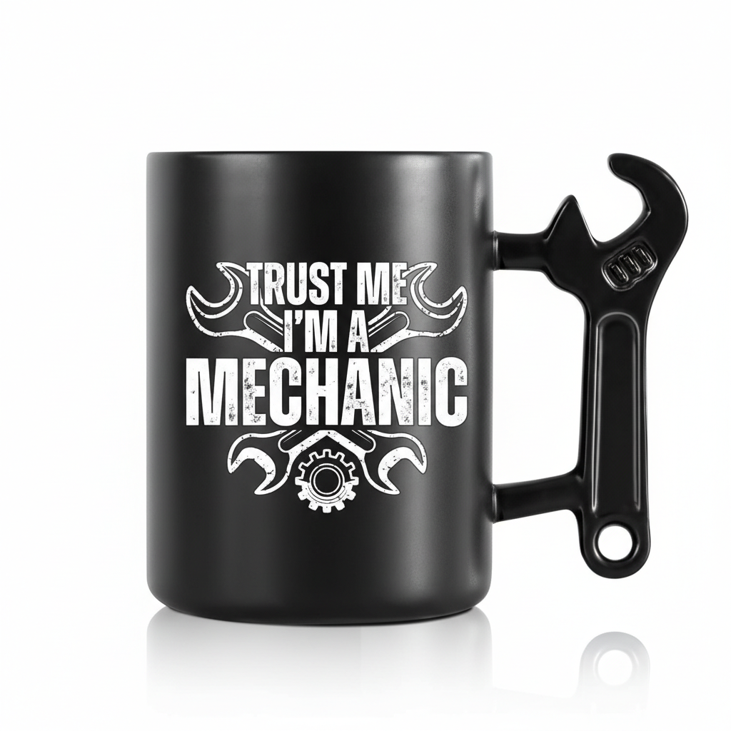 Mechanic Humor I'm A Mechanic Wrench Coffee Mug 400ml Cup