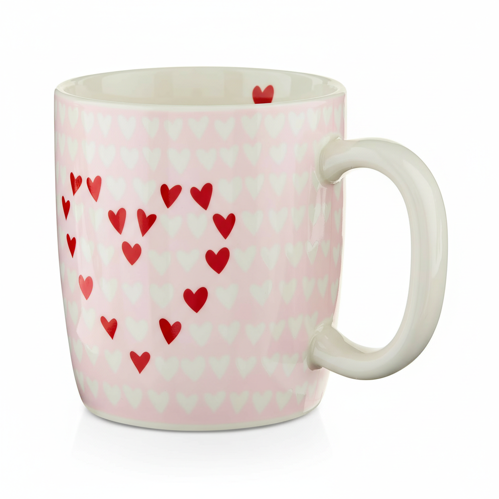 Valentines Themed Ceramic Mug For Gifting