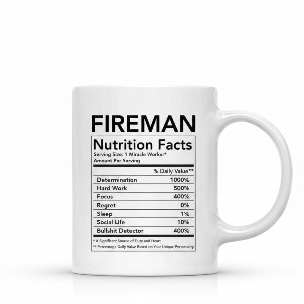 Funny Firefighter Mug I Spray Water