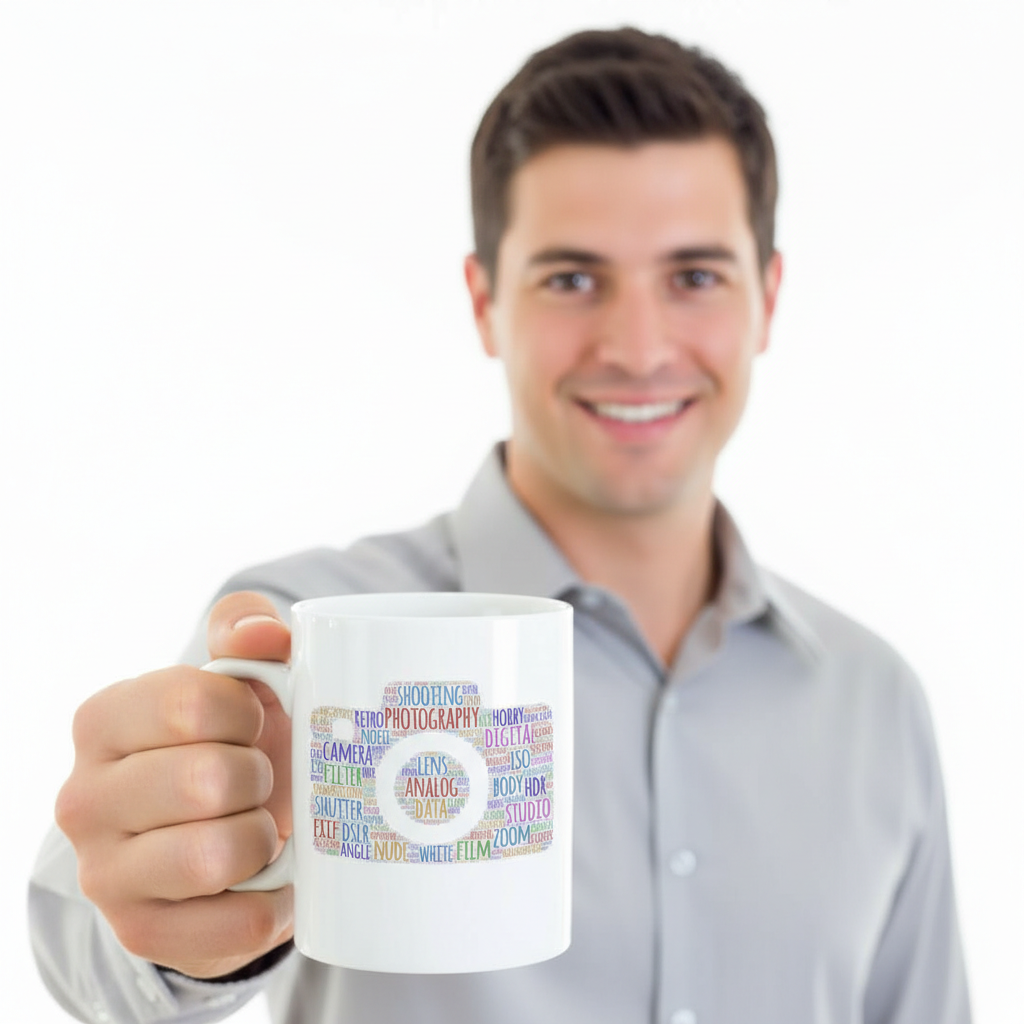 Unique Photographer Gift Coffee Mug Photography Lover Ceramic Cup