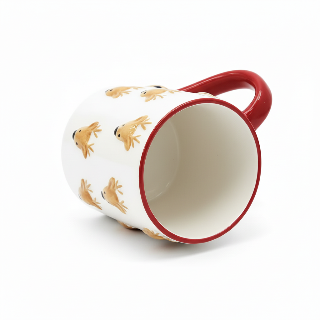 15OZ Reindeer Ceramic Mug