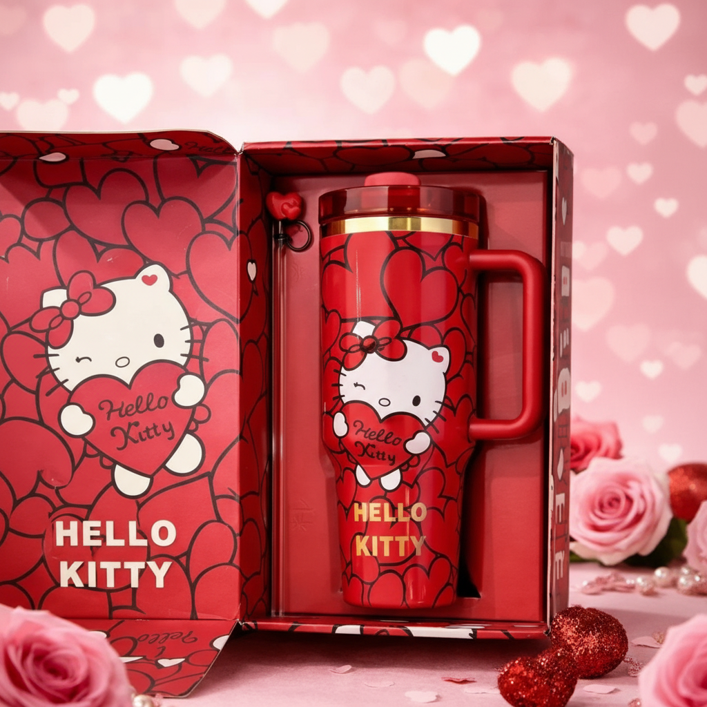 Printed Hello Kitty Collab 40oz Tumbler