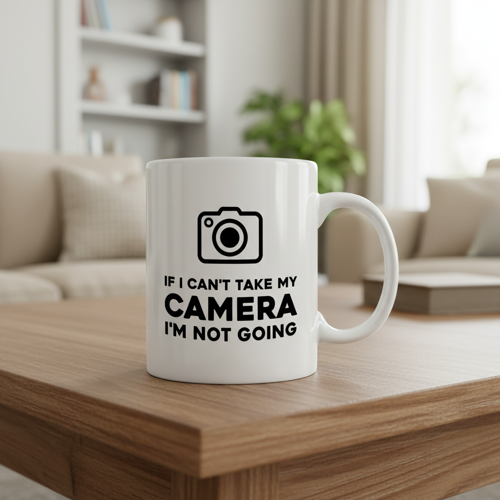 Camera Humor Photographer Coffee Mug 11 Oz Ceramic Gift