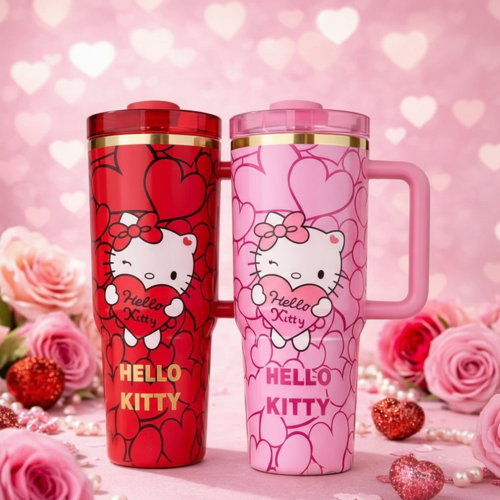 Printed Hello Kitty Collab 40oz Tumbler