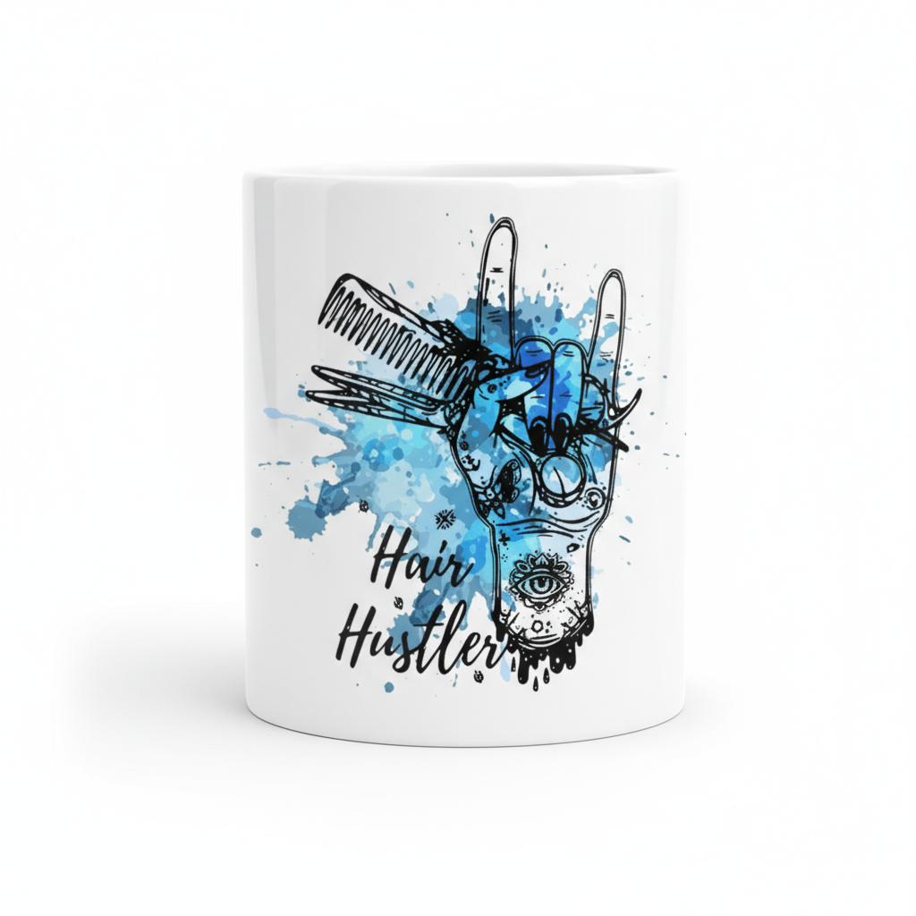 Hair Stylist Gift Coffee Mug Hair Dresser Theme Appreciation Coffee Cup