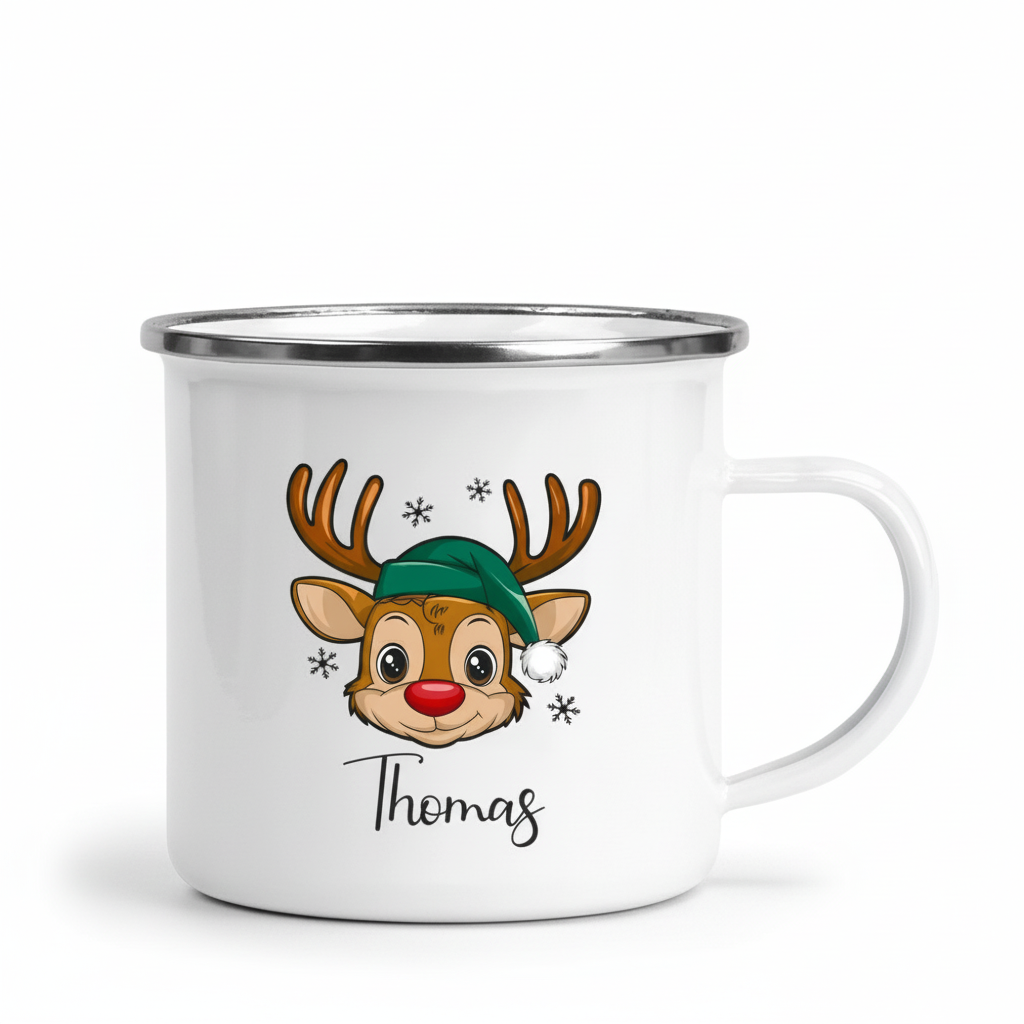 Personalized Christmas Holiday Mug 