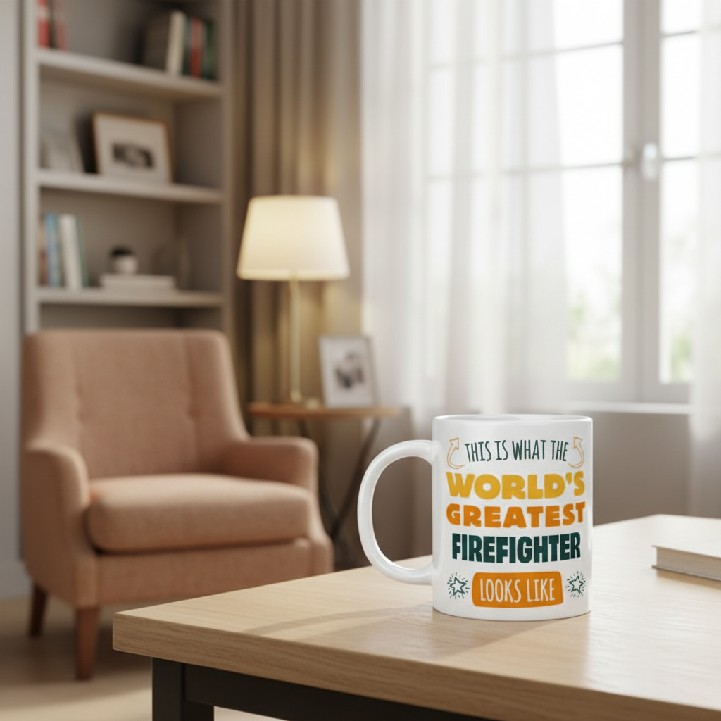 World’s Greatest Firefighter Coffee Gift Mug
