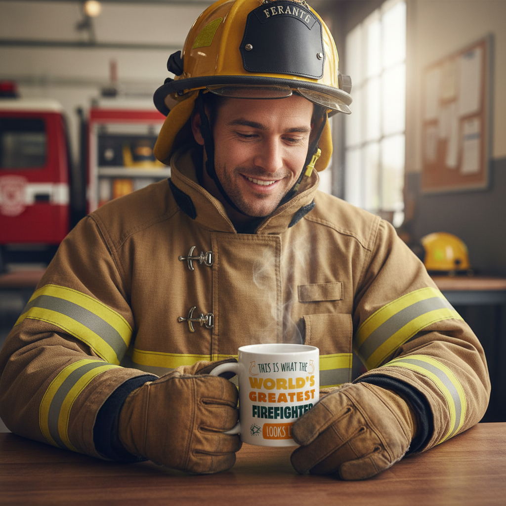 World’s Greatest Firefighter Coffee Gift Mug
