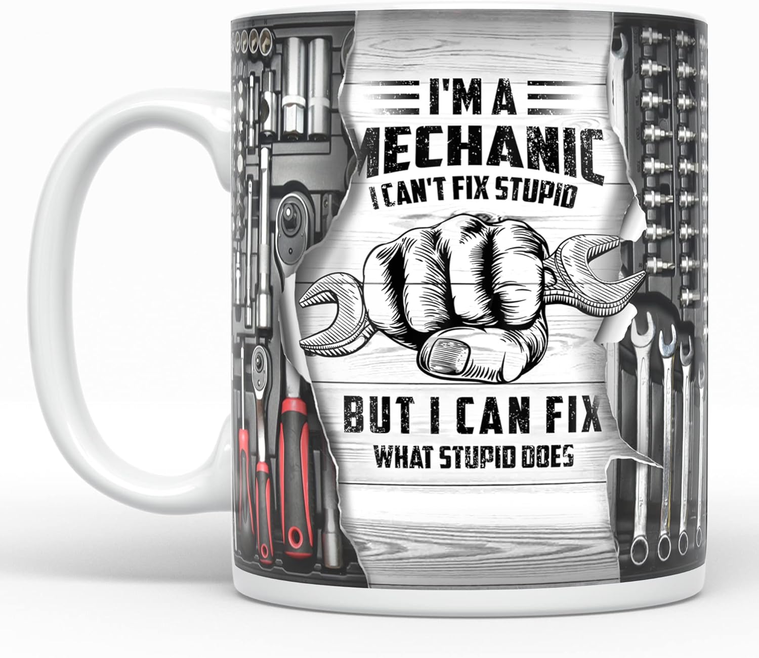 Mechanic Coffee Cup Unique Gift for Mechanics