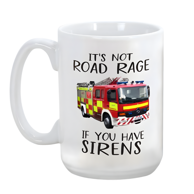 Funny Firefighter Coffee Mug Fireman Pride Humor Gift for Emergency Service Workers
