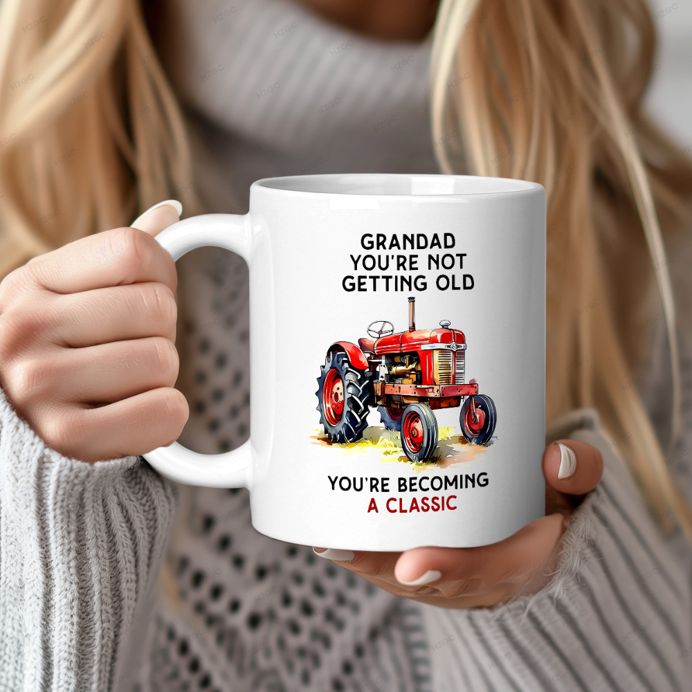 11oz Funny Mug,1pc Funny Grandad Birthday or Father's Day Gift 