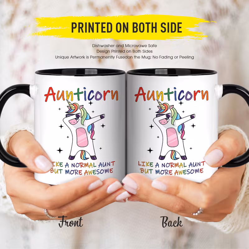1pc 1pc 1pc aunticorn mug aunticorn like a but more cup with for aunts birthday party presents 2