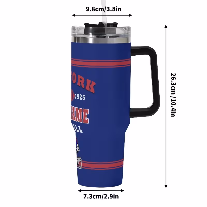 1 custom 40oz theme stainless steel travel mug with lid and straw dual use for hot cold beverages car milk water ideal holiday gift 5