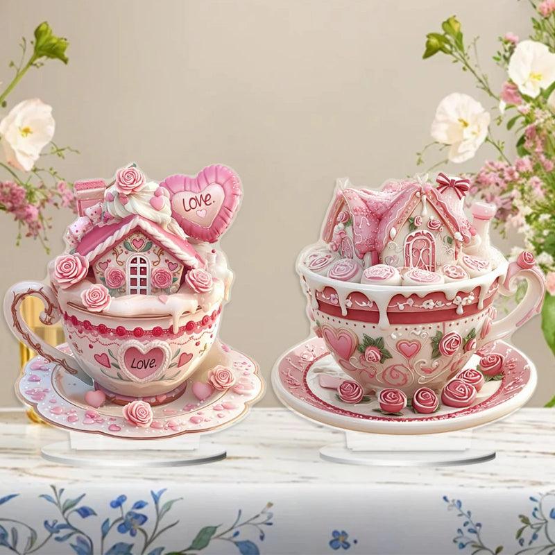 Teacup Village Decor Display-Mineral Mug