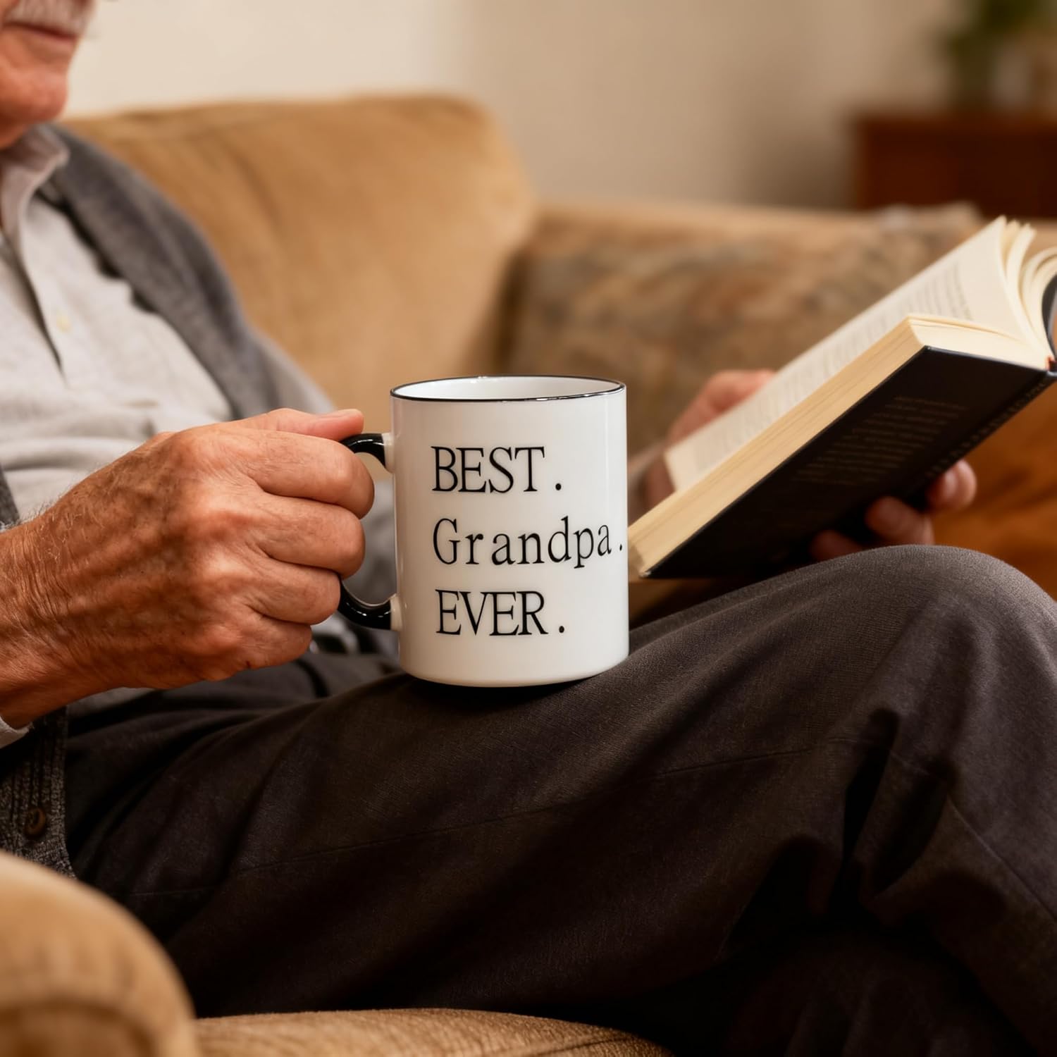 Funny Grandpa Gifts - Best Grandpa Ever Mugs - 11 OZ Cup