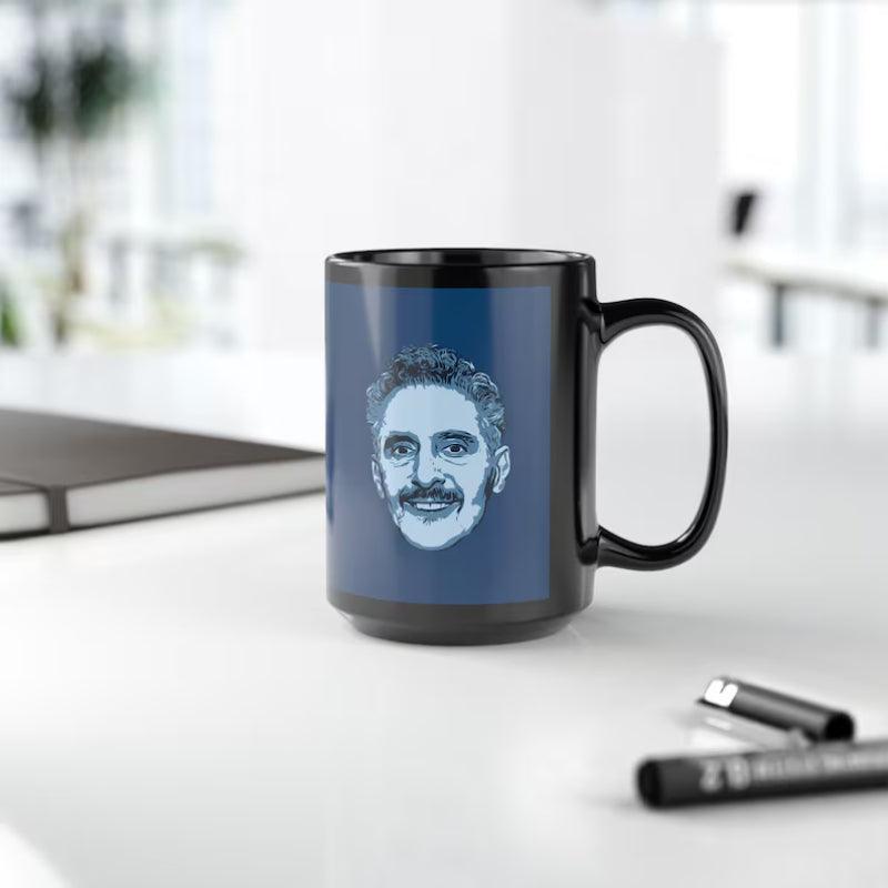 Monochrome Portrait Ceramic Mug-Mineral Mug