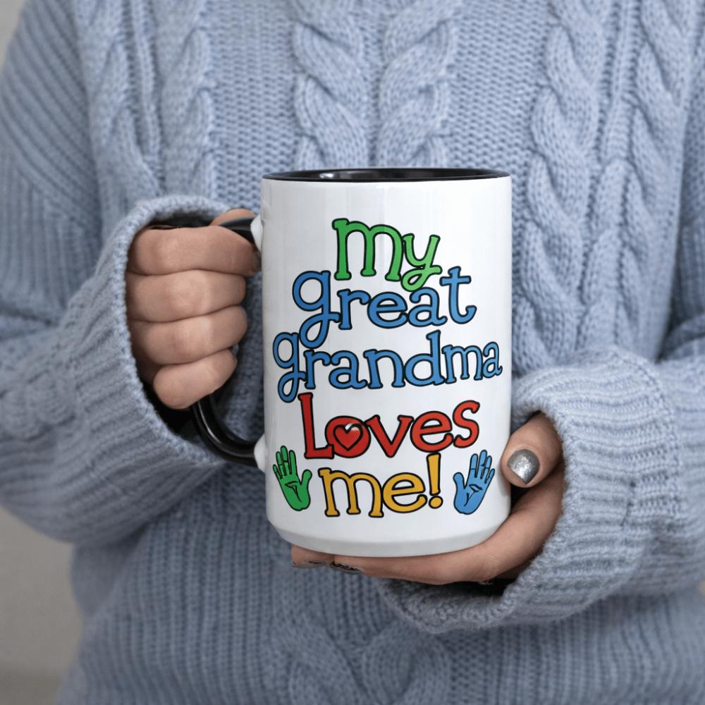 My Great Grandma Loves Me Mug