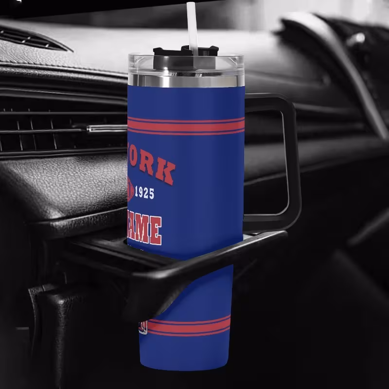 1 custom 40oz theme stainless steel travel mug with lid and straw dual use for hot cold beverages car milk water ideal holiday gift 4