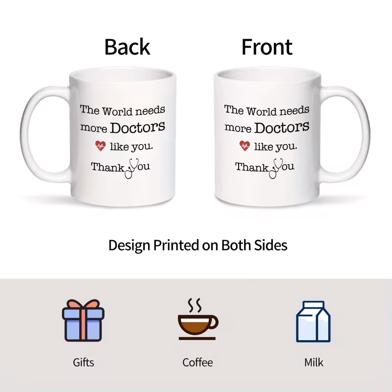 1pc the world needs more s 11oz white ceramic coffee mug appreciation gift for women men and nurses birthdays christmas or graduation graduation mug gift motivational quote cup smooth texture mug gifts for s 5
