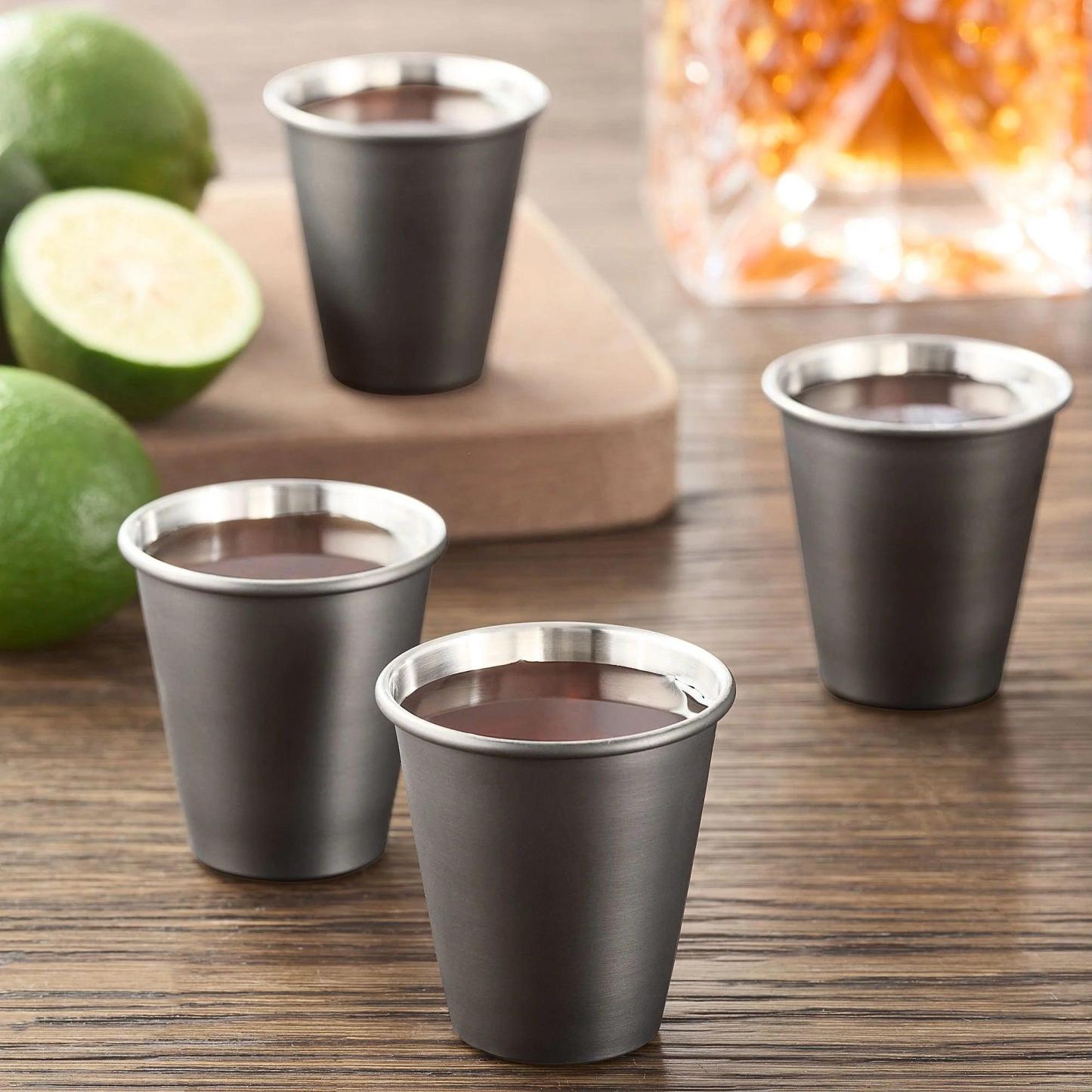 Gunmetal Stainless Steel Glasses-Mineral Mug