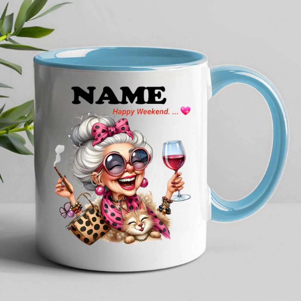 Personalized Grandma Coffee Mug