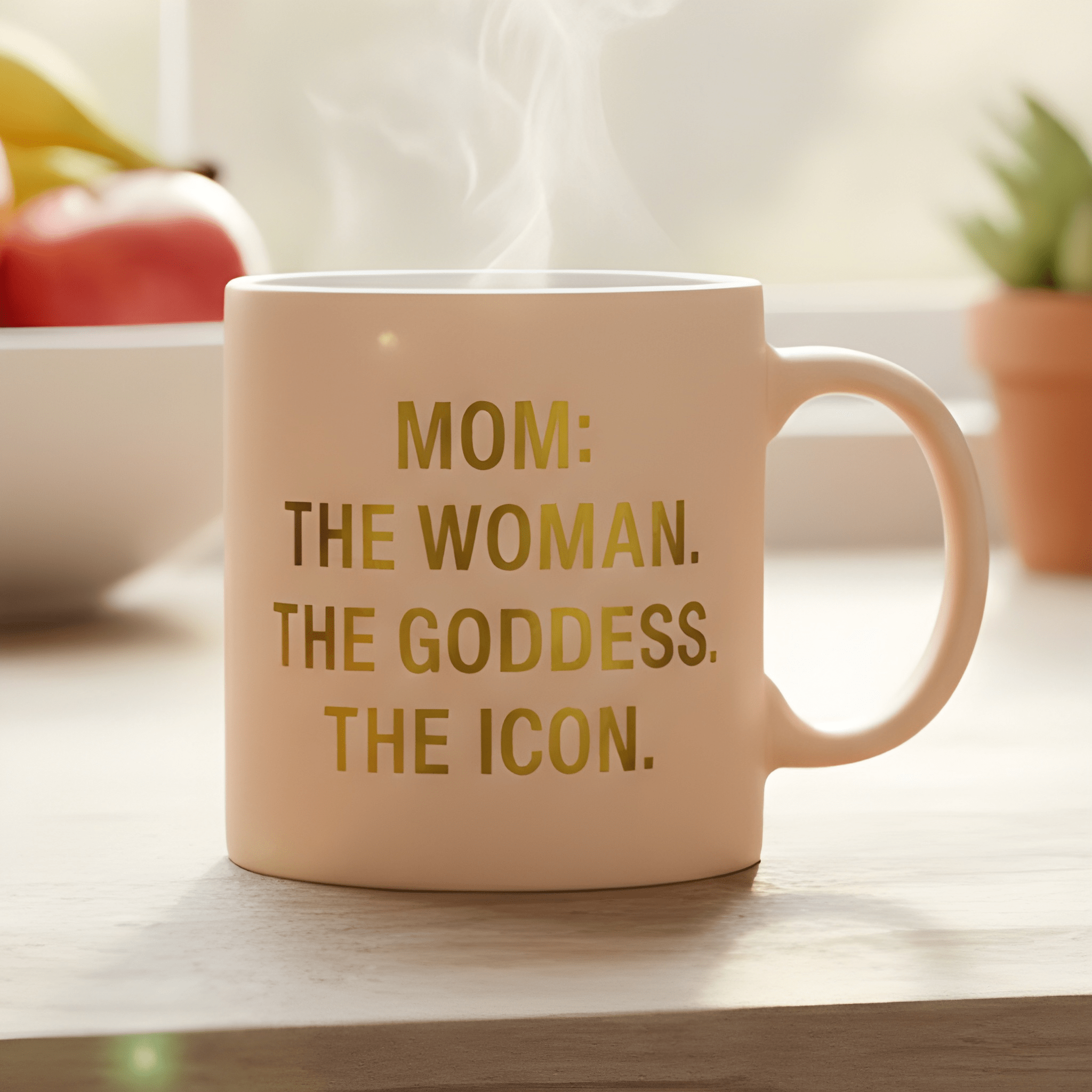 Ceramic Coffee Mug The Woman The Goddess The Icon Mom Cup