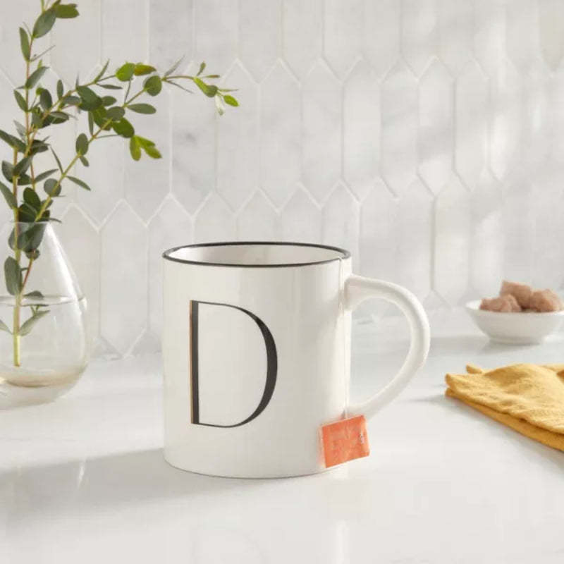 Monogram Personalized Ceramic Mug-Mineral Mug