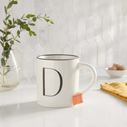 Monogram Personalized Ceramic Mug-Mineral Mug